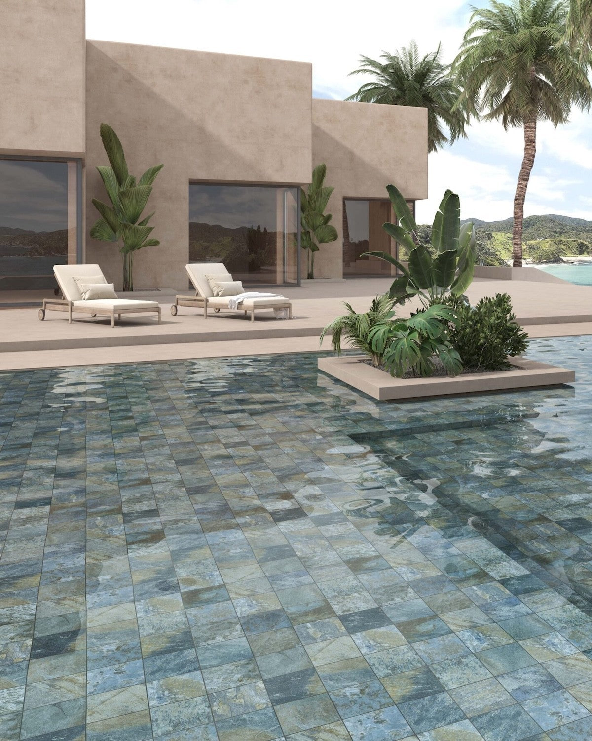 Carrelage pour piscine