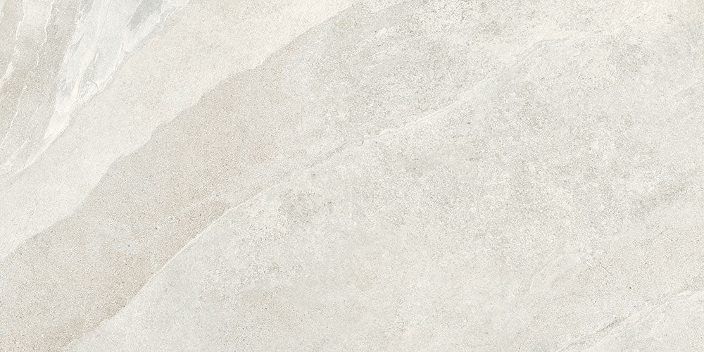 Dalle effet pierre Slash Ivory 2 cm 61x122 cm