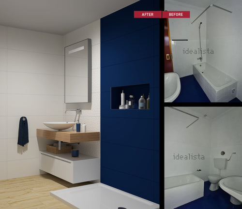 Genesis Deep Blue Matt 35x100 - 1.05 m² par colis