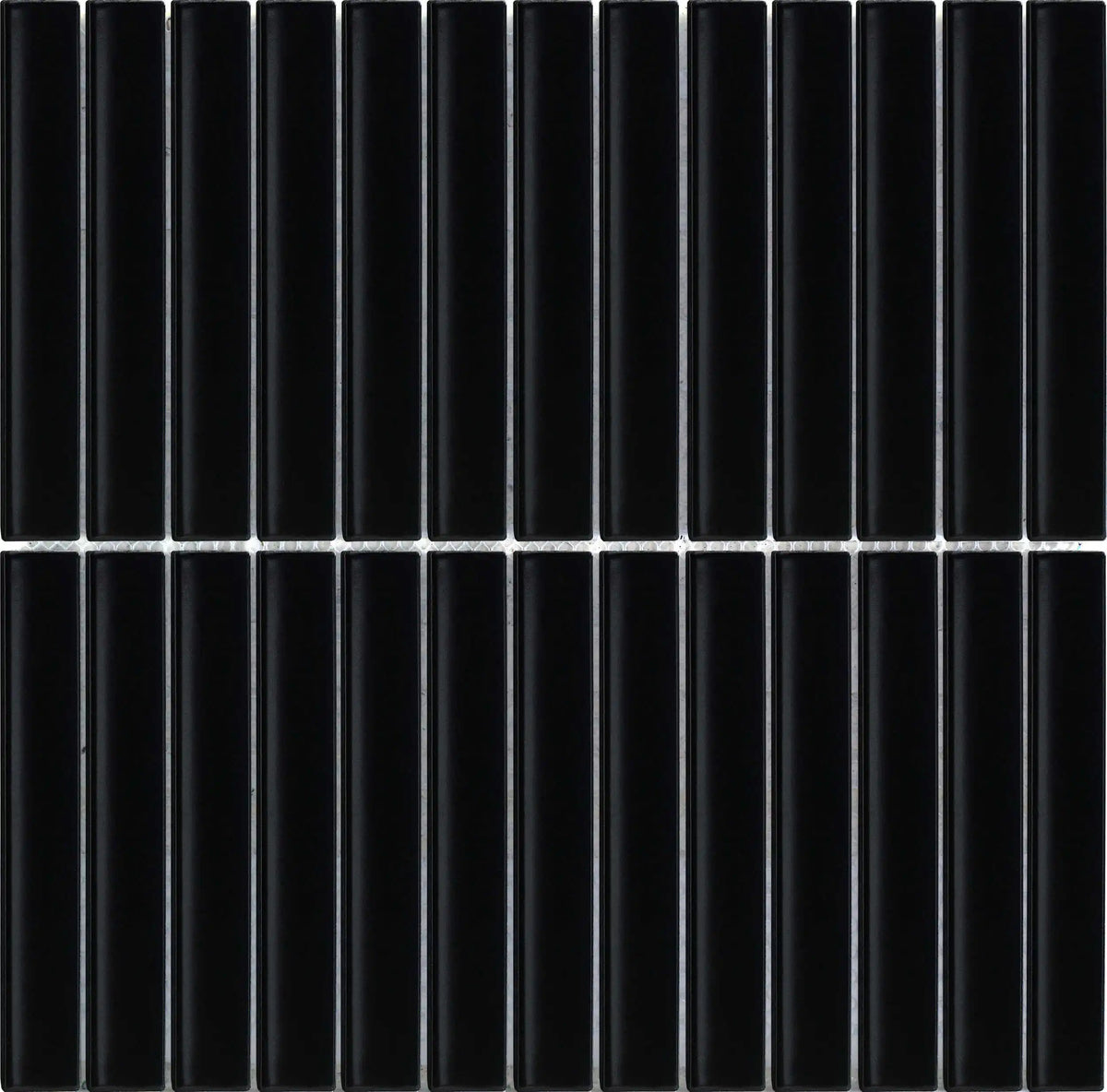 Mosaïque Mallas PIANO BLACK MATT 29,6x29,9 cm