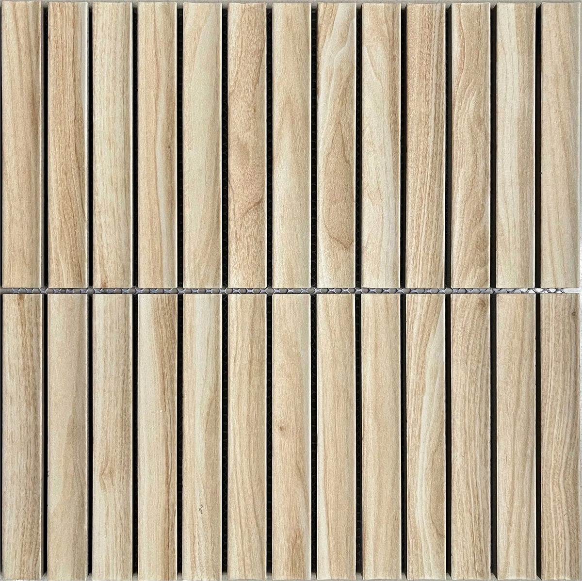 Mosaïque Mallas PIANO PINEWOOD MATT 29,6x29,9 cm