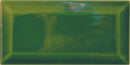 Faïence effet relief Metro Vert Victoria brillant 7,5x15 cm – vue du carreau