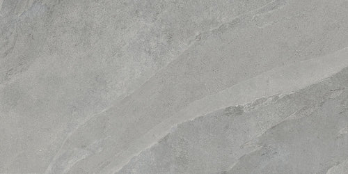 Dalle effet pierre Slash Mid Grey 2 cm 61x122 cm
