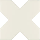 Carreau New York Cross Ivoire 13,6 × 13,6 cm, finition mate
