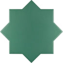Carreau New York Star Vert 13,6 × 13,6 cm, finition mate