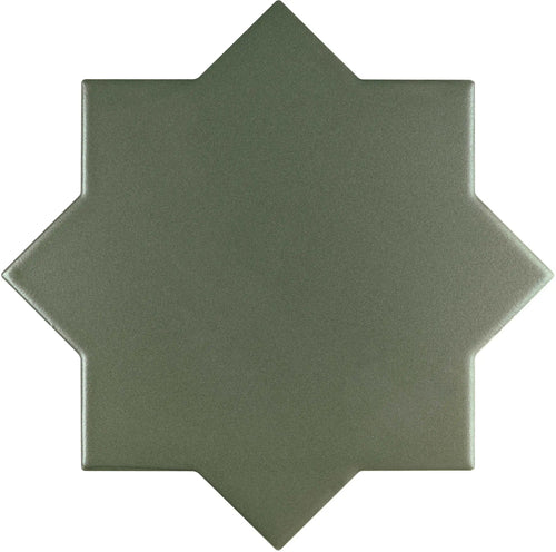 Carreau New York Star Mousse 13,6 × 13,6 cm, finition mate