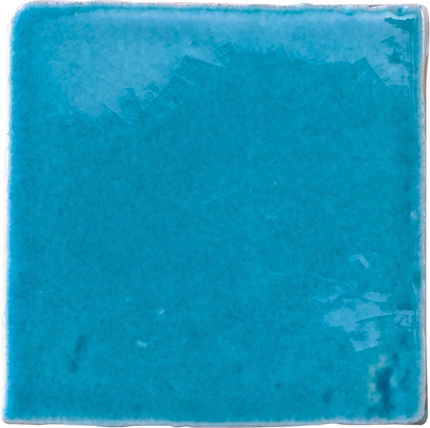 Faïence effet craquelé Provenza Bleu ciel 10x10 cm