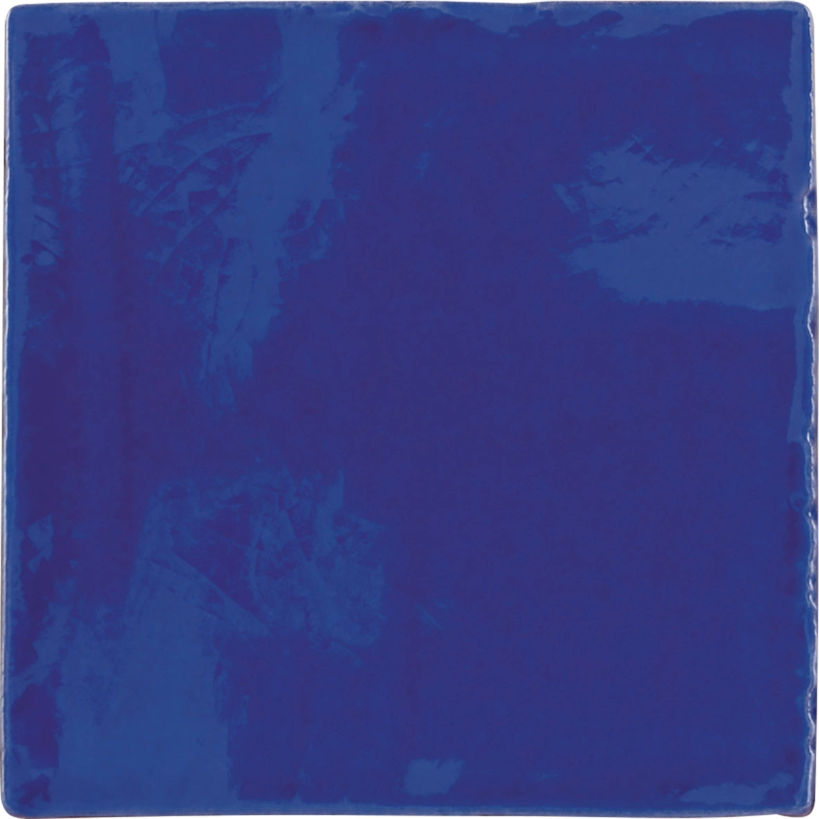 Faïence effet craquelé Provenza Cobalt 13x13 cm