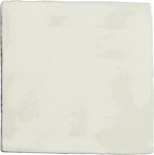 Faïence effet craquelé Provenza Crème 13x13 cm – vue du carreau