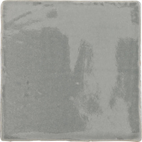 Faïence effet craquelé Provenza Gris 13x13 cm – vue du carreau
