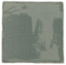 Faïence effet craquelé Provenza Vert ancien 13x13 cm – vue du carreau