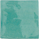 Faïence effet craquelé Provenza Vert océan 13x13 cm – vue du carreau