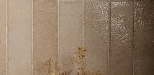 Faïence murale effet artisanal Raku Sei Ivory 60x120 cm