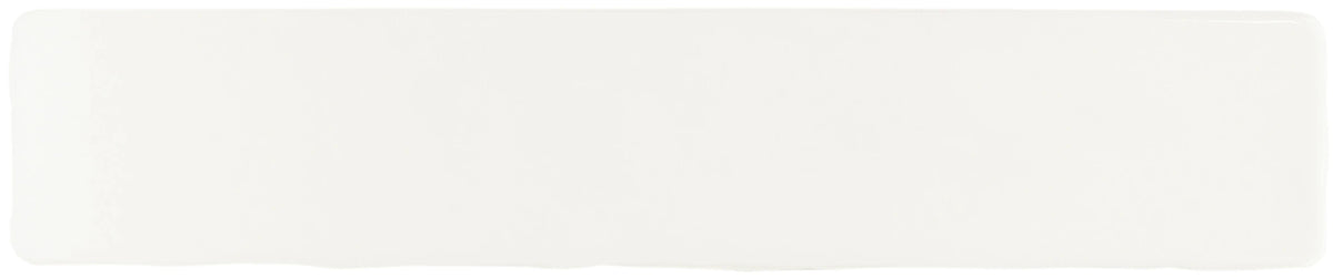 Rustic White 5x25 cm : vue du carreau seul