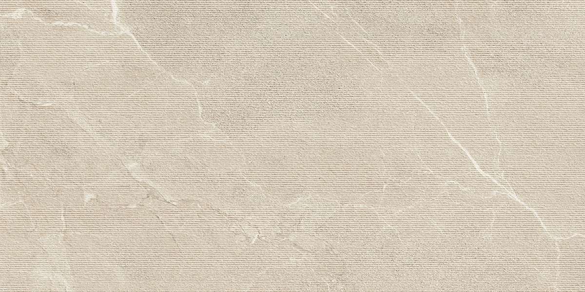 Décor mural effet pierre Cortina Stone Millerighe Sabbia 61x122,2 cm