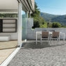 Carrelage écaille Scale Slate Grey 30,7x30,7 cm – photo d’ambiance