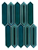 Mosaïque Mallas SEVILLA AZUL 35,3x25,5 cm