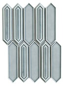 Mosaïque Mallas SEVILLA GRIS 35,3x25,5 cm