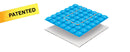 Membrane pour plancher chauffant électrique – 8,5 mm