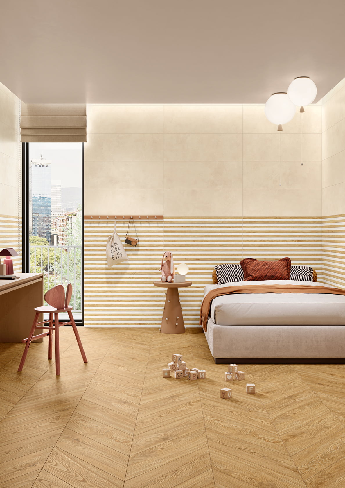 Chambre minimaliste
