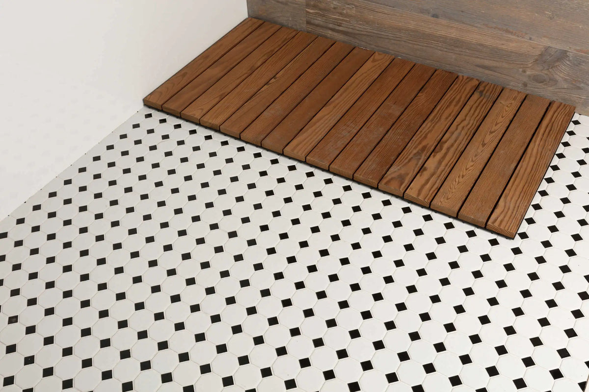 Mosaïque Mallas OCTAGON WHITE MATT 29,5x29,5 cm