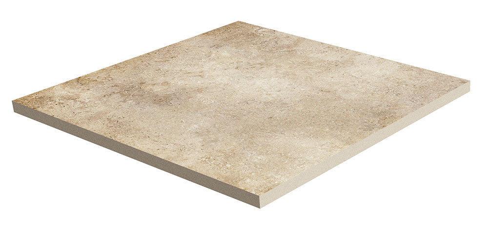 Dalle effet pierre Colosseo Plus Beige 2 cm 60x90 cm