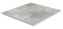 Dalle effet pierre Colosseo Plus Grigio 2 cm 90x90 cm