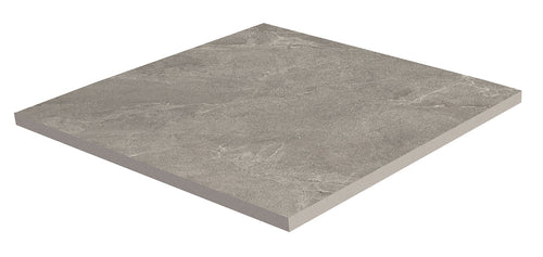 Dalle effet pierre Cortina Stone Fumo 2 cm 90x90 cm