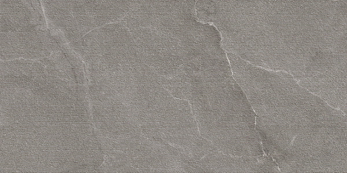 Décor mural effet pierre Cortina Stone Millerighe Fumo 61x122,2 cm