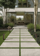 Dalle effet pierre Eterea Perla 2 cm 60x90 cm - mise en situation