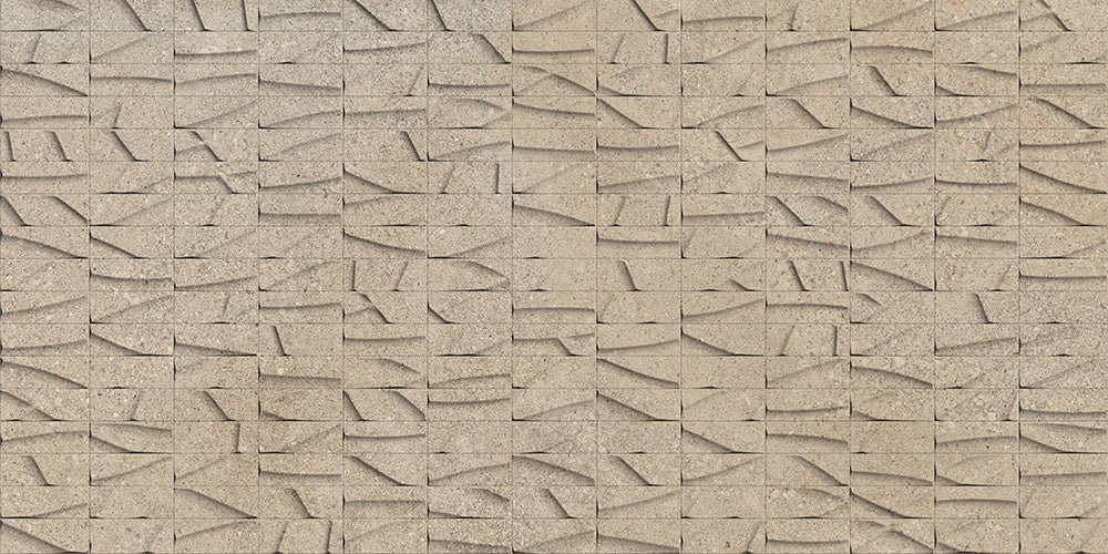 Décor mural effet pierre Eterea Relievo Naturale 61x122,2 cm