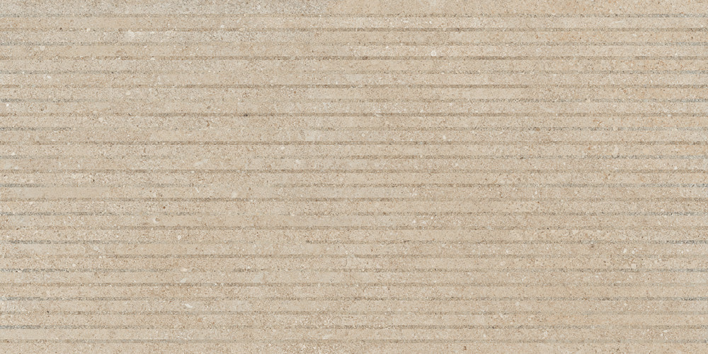 Carrelage décoratif effet pierre Eterea Rigato Sabbia Naturale 61x122,2 cm