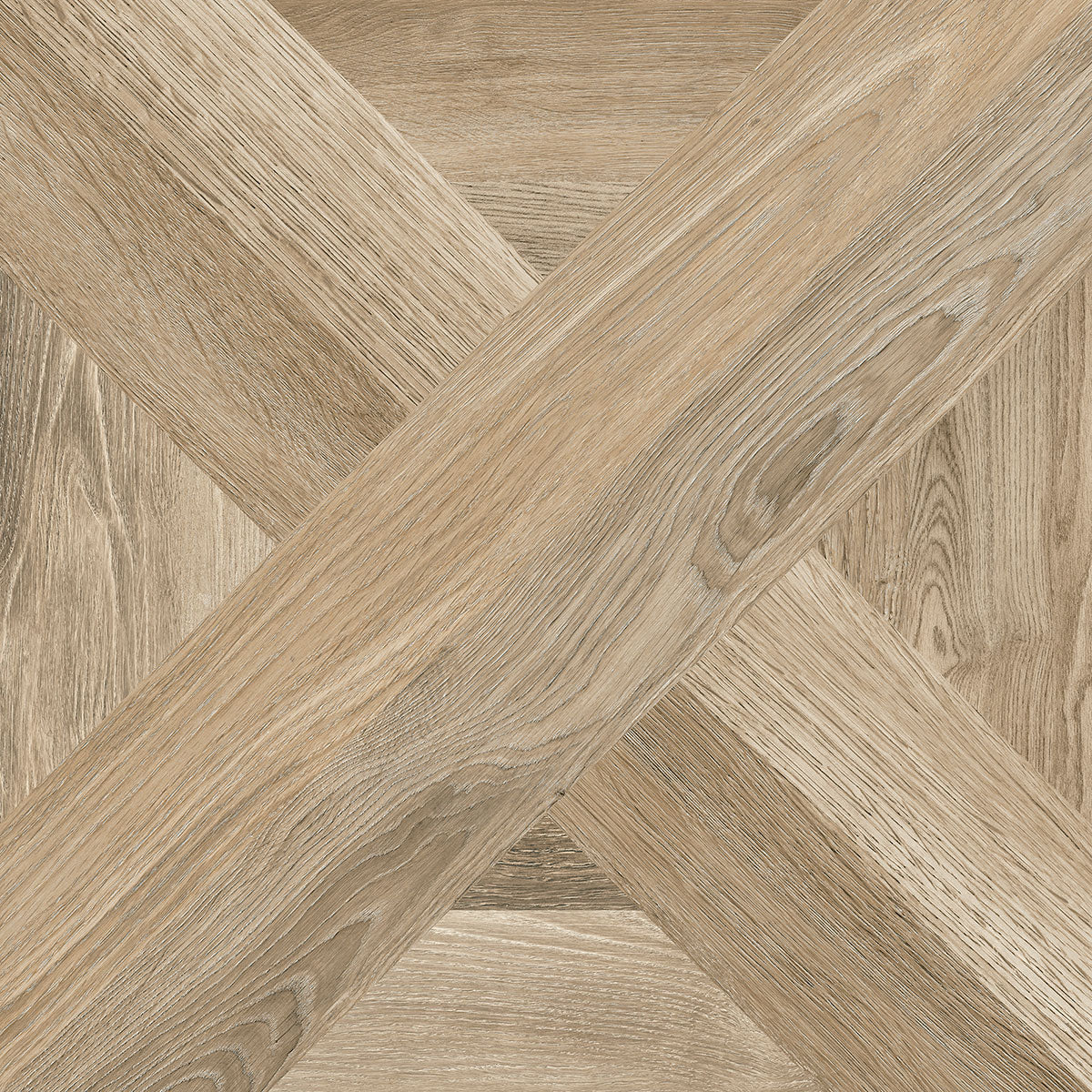 Carrelage effet bois Intarsio Miele 61x61 cm