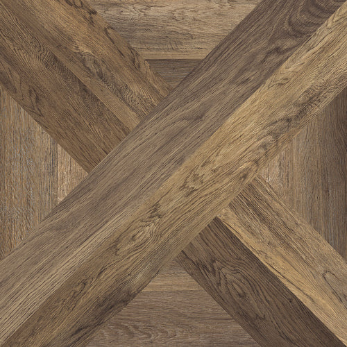 Carrelage effet bois Intarsio Moro 61x61 cm