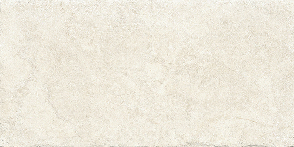 Carrelage effet pierre calcaire La Leccese Avorio 30,4x30,4 cm