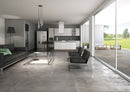 Carrelage effet métal Metallica Le Leghe Platino 61x122,2 cm - mise en situation