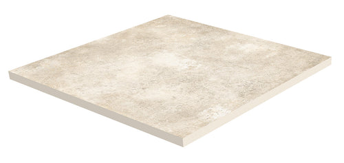 Dalle effet béton et ciment Meteora Beige 2 cm 90x90 cm