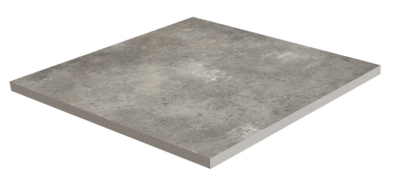 Dalle effet béton et ciment Meteora Grigio 2 cm 90x90 cm