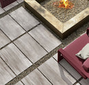 Carrelage effet bois North Wind Ivory 30,4x122,2 cm - mise en situation