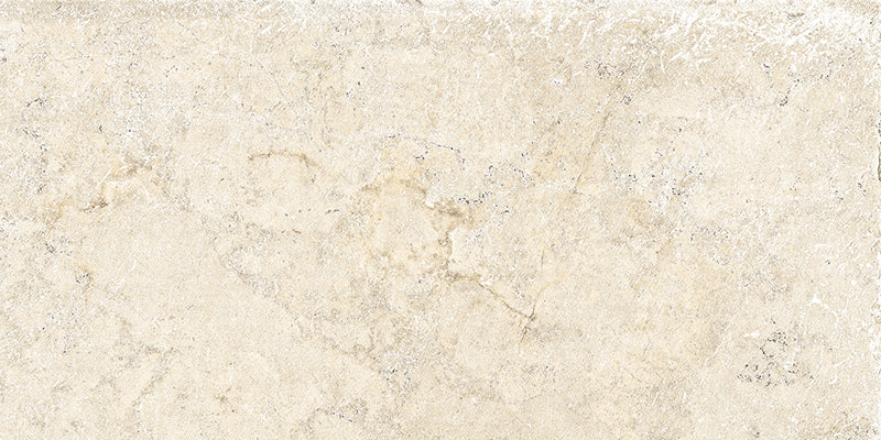 Carrelage effet pierre calcaire Pietre Leccese Almond 20x40 cm