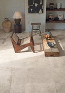 Dalle effet pierre Saint Michel Beige 2 cm 60x90 cm - mise en situation