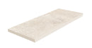 Dalle effet pierre Saint Michel Beige 2 cm 60x90 cm