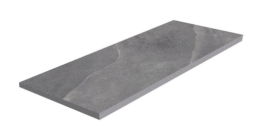 Dalle effet pierre Slash Dark Grey 2 cm 61x122 cm