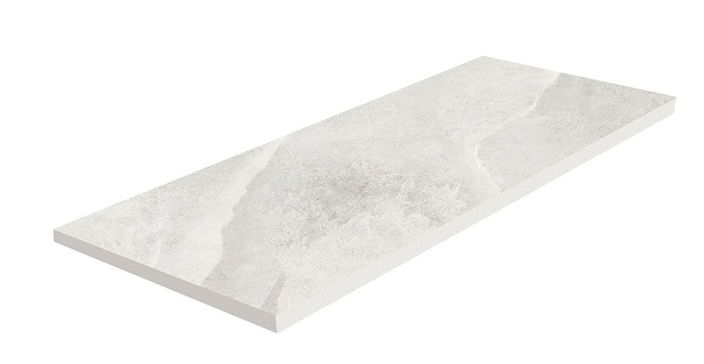 Dalle effet pierre Slash Ivory 2 cm 61x122 cm