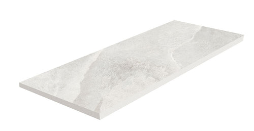 Dalle effet pierre Slash Ivory 2 cm 61x122 cm