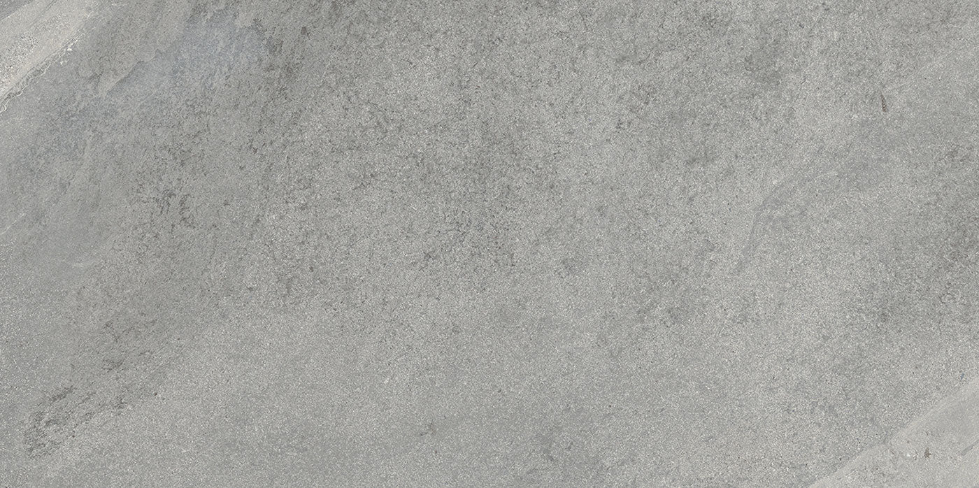 Carrelage effet pierre Slash Mid Grey 30,4x61 cm