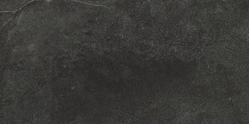 Carrelage extérieur effet pierre Slash Anthracite antidérapant 61x122,2 cm