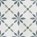 Carrelage floral Havana White Flower 22,3x22,3 cm